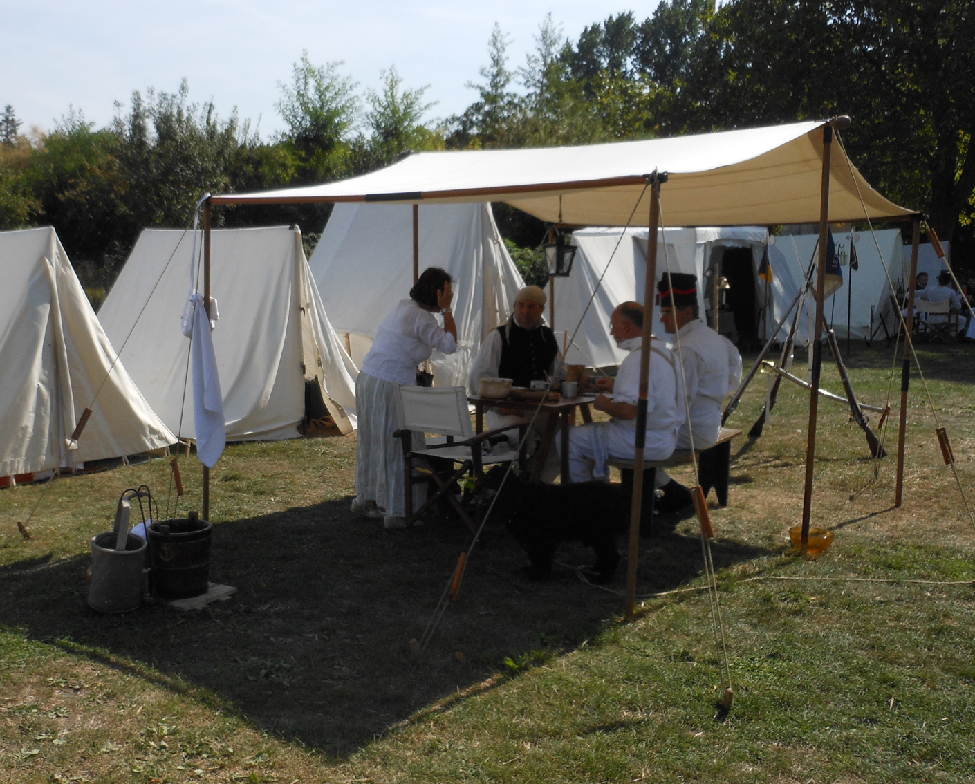 COULON en Octobre , avec Jean-Marie TAUNAY, Alain NICOLAS, Alain CHAUMETON.