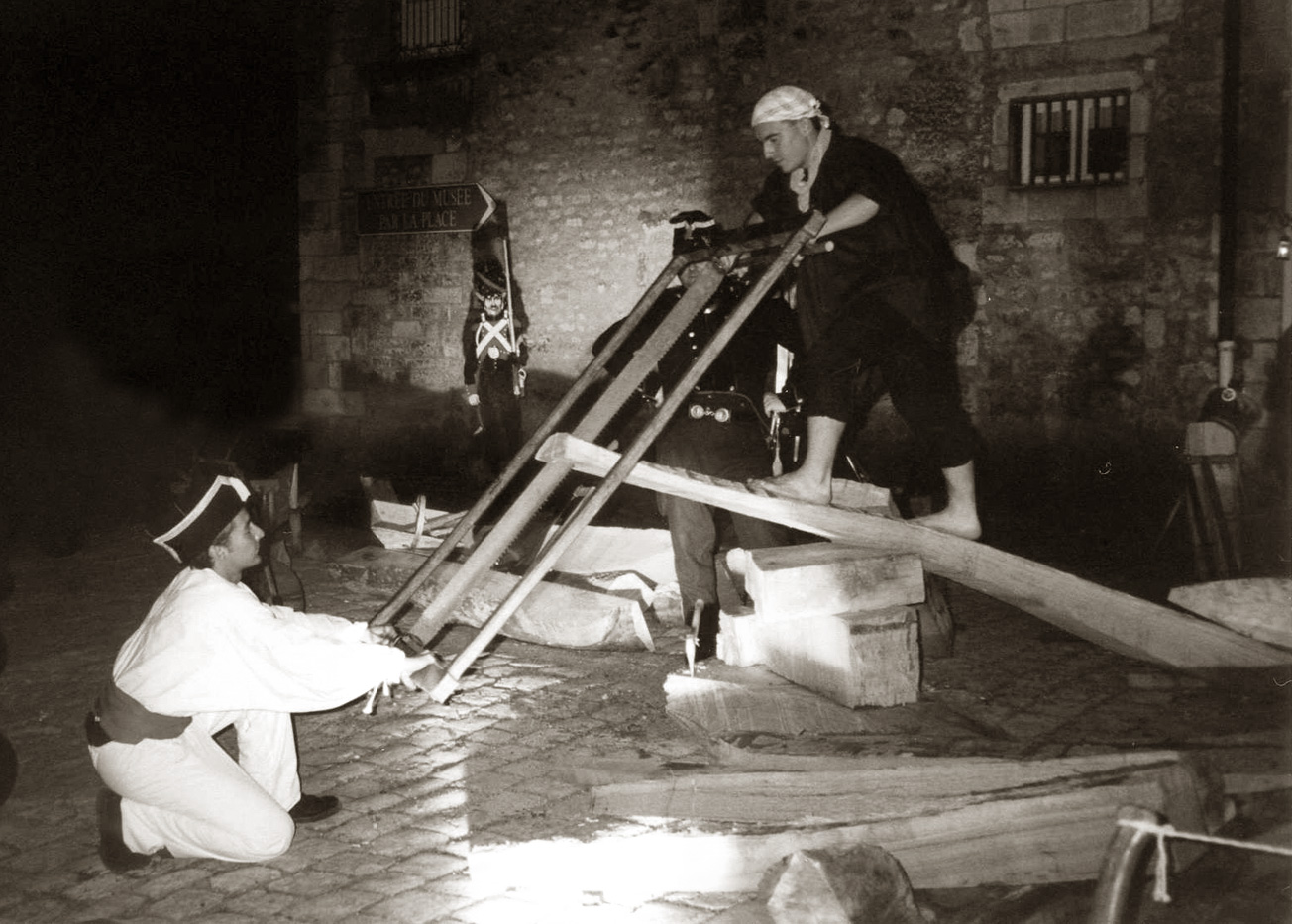 Samuel et Vincent ." ROCHEFORT nuit du patrimoine " au Garde Chauvin.