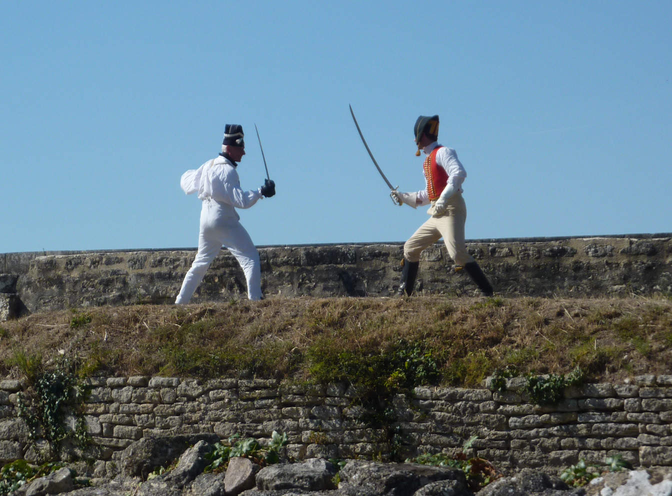 BROUAGE, duel avec un Chasseur de la Garde .