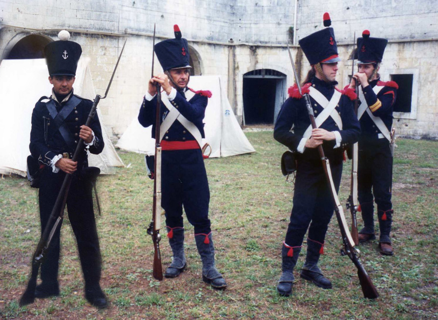 Un jour de tempête à L'ILE d'AIX avec le Garde Chauvin .